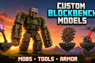 make high quality minecraft models in blockbench