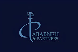 create modern professional lawyer and attorney logo design