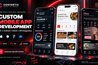 design and develop a custom mobile app for your business
