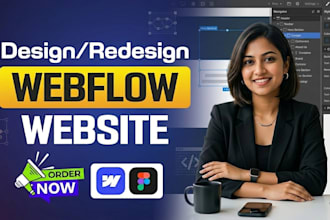 develop webflow website, webflow expert, figma to webflow design
