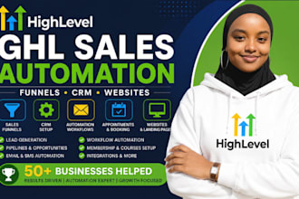 setup gohighlevel ghl CRM automation ghl sales funnel expert gohighlevel website