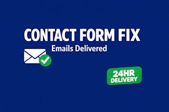 fix contact form not sending emails