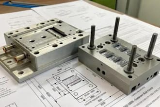 design mechanical, medical, industrial products mold, dfm and moldflow analysis