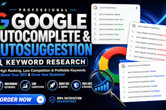 do google autocomplete keyword research for website ranking