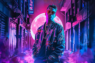 design mixtape album cover art in handrawn