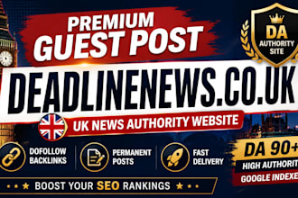 publish guest post on UK news and magazine websites
