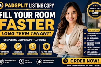 write compelling padsplit listing copy to fill your room faster long term tenant
