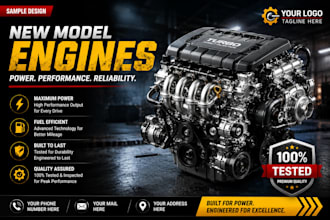 design vehicle parts ads for social media and marketplace listings