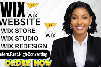 design wix studio wix store website redesign wix website and wix landing page