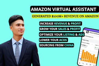 be your expert amazon virtual assistant, amazon fba manager