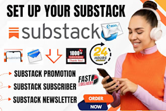 setup substack account substack newsletter to boost substack subscribers