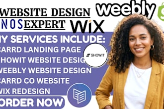 design carrd website wix studio carrd co landing page weebly showit wix redesign
