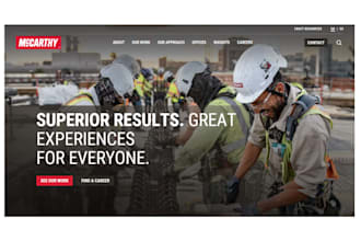 design a high converting construction and building materials website rfq form