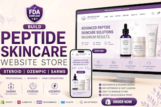 build peptide skincare website steroid ozempic product fad compliant sarms store