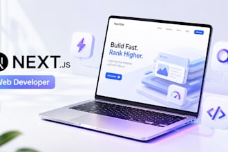 develop a website using next js and tailwind
