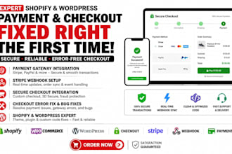 shopify woocommerce payment gateway stripe webhook secure checkout integration