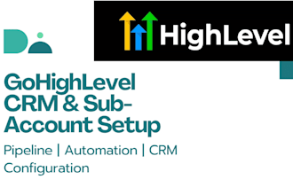 set up your gohighlevel ghl sub account CRM and pipeline