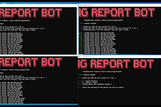 takedown ig tiktok mass report bot, discord banning report, ig bulk report bot