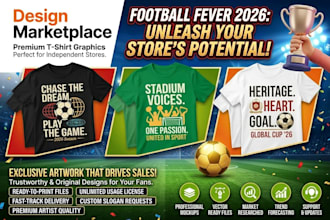 design FIFA world cup 2026 kit, football t shirt and shopify pod merch