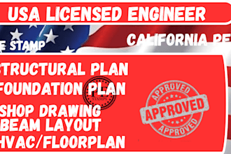 united states,california licensed engineer,foundation plan,shop drawing,texas,