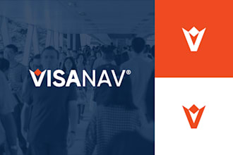 create minimal wordmark logo for your business