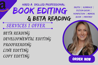 developmental edit, beta read romance, fantasy, memoir, thriller, novel, ya