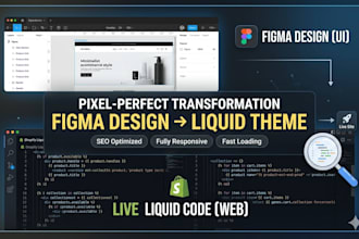 convert figma to shopify 2 using custom liquid sections and metafields