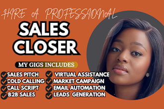 be your high converting sales representative sales closer b2b sales