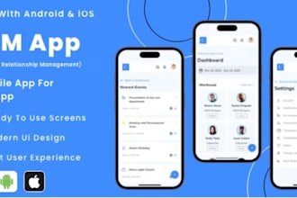 ai powered CRM app, customer management app, sales tracker app