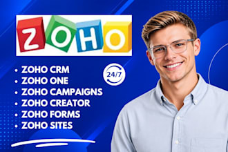 zoho crm zoho one zoho campaigns zoho creator zoho sites
