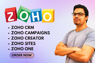 zoho crm zoho one zoho campaigns zoho creator zoho sites