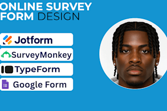 design survey, jotform, typeform, high converting online forms