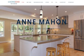 design real estate website, wix realtor website, idx real estate website