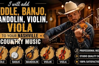 produce a high quality country song or full country music album production