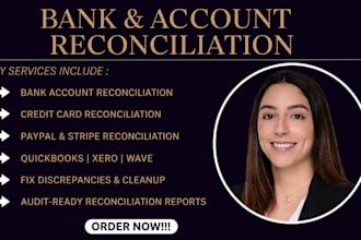do the bank reconciliation and account reconciliation