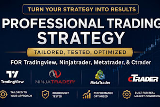 develop trading strategies for tradingview, ninjatrader, metatrader, and ctrader