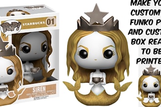 do your 3d funko pop 3d figure 3d toys 3d character 3d sculpture for printing