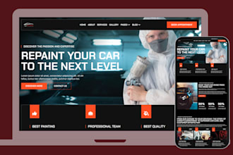 design paint correction auto respray bumper paint collision paint repair website