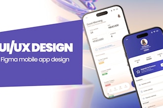 design stunning website or mobile app uxui