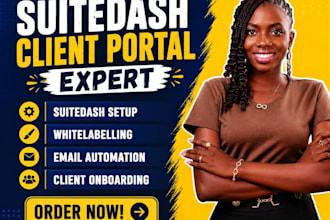 set up suitedash client portal suitedash whitelabelling suitedash automation