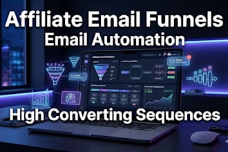 create affiliate email funnels and automated email sequences with autoresponder