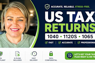 file 1040 tax return, 1120s corporate tax, and 1065 partnership return