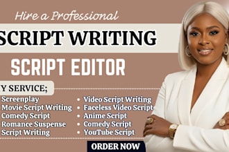 proofread, edit format movie script screenwriting screenplay stageplay TV series