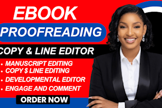 ebook profreading book editing and manuscript formatting with novel line editing
