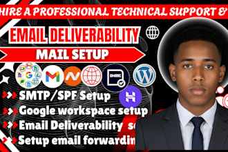 setup spf, dkim in google workspace, email migration with email forwarding