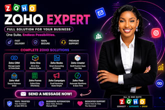 zoho books training, zoho books setup, and bookkeeping