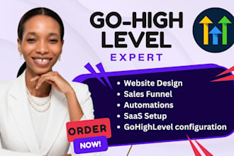 setup gohighlevel, ghl website, ghl crm automation, ghl workflow expert