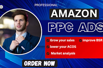 be your amazon PPC specialist amazon ads specialist and sponsored ads expert