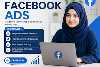 setup facebook ads and meta ads campaign fb advertisement