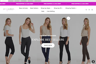 develop a custom shopify theme with conversion focused frontend